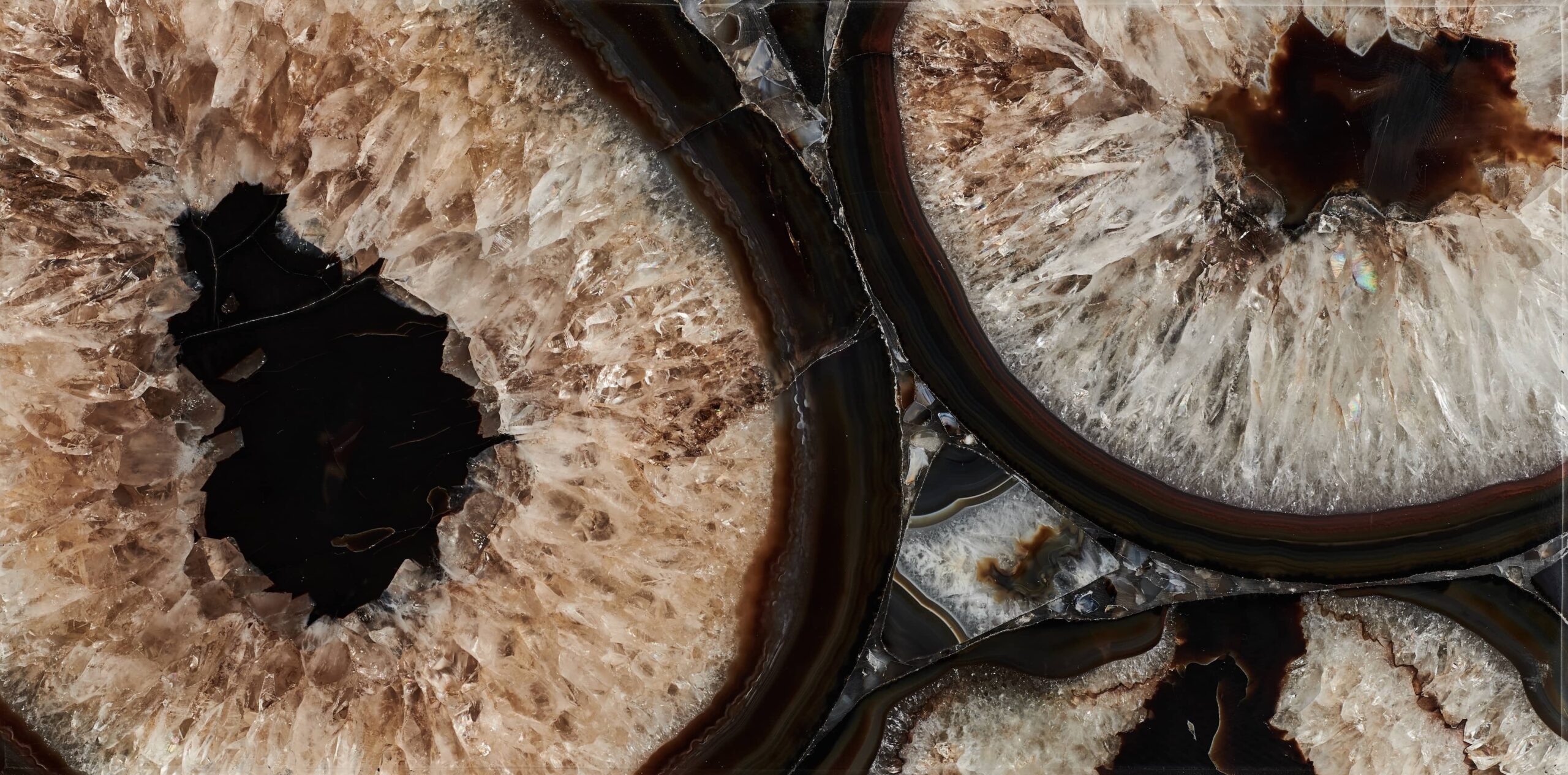 Agate Black Crystal - immagine 2